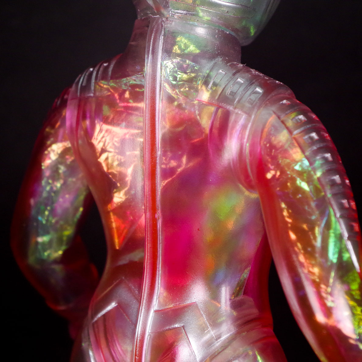 ブルマァク BULLMARK/ソフビ/大ウルトラセブン/オーロラカラー｜墓場の