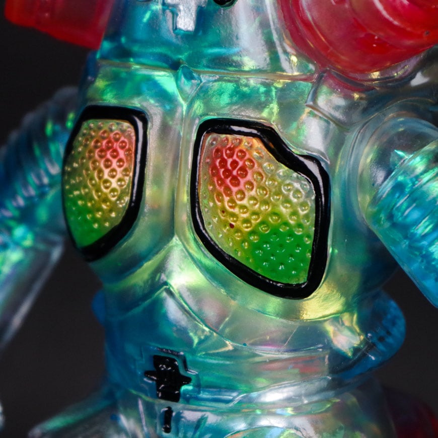 ブルマァク BULLMARK/ソフビ/リトルキングジョー/オーロラブルー｜墓場