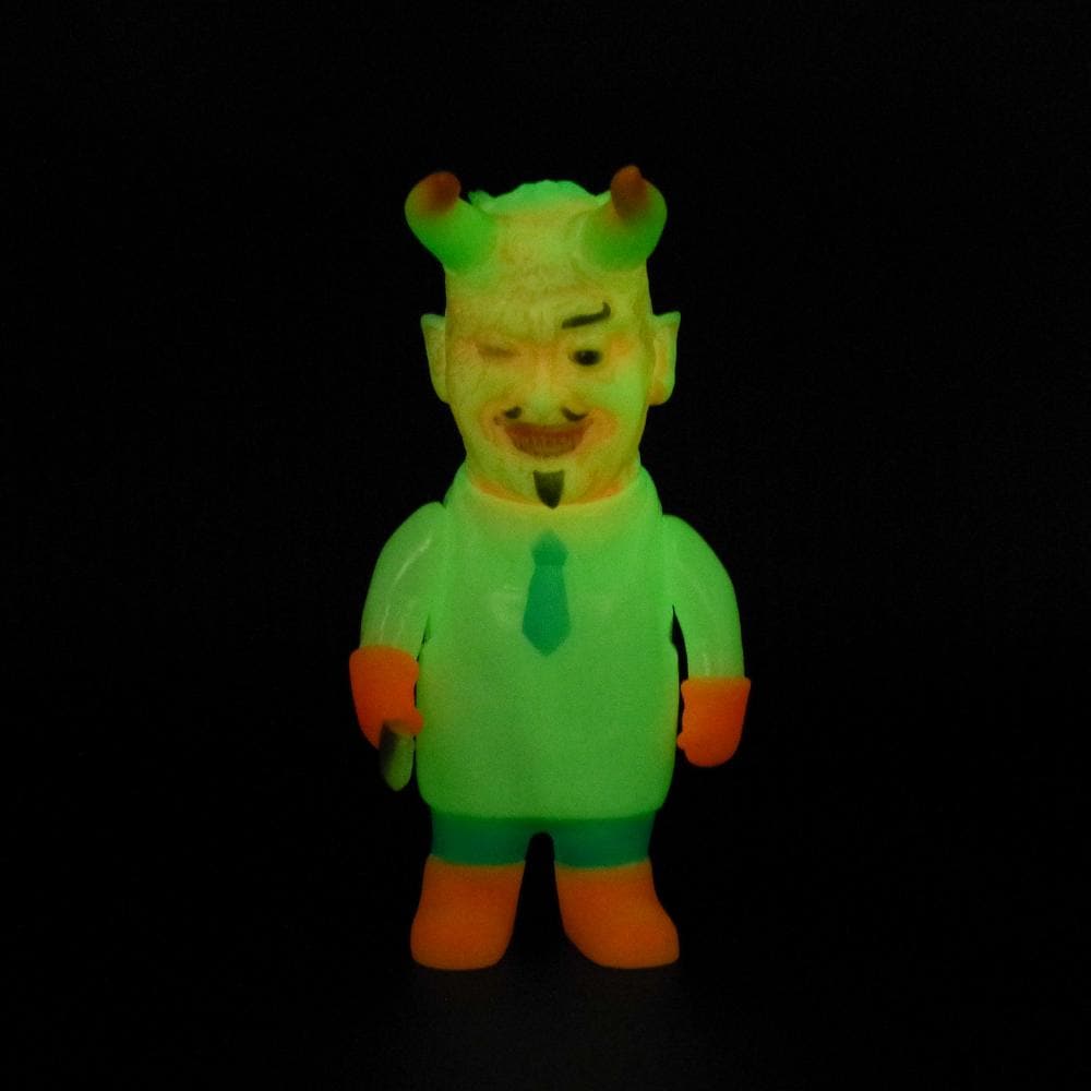 ソフビ/キムラトイ/HEAD SWAP X BUTCHER DEMON & THE BEAST/蓄光｜墓場