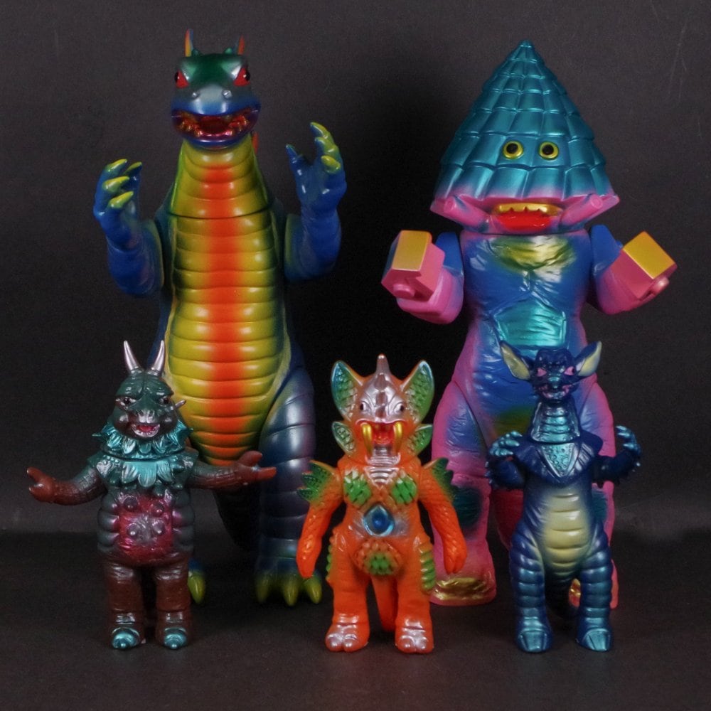 ソフビ/ブルマァク BULLMARK/流星人間ゾーン/ミドルドラゴンキング