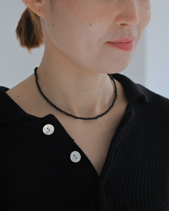 tane ネックレス 木枯 黒檀