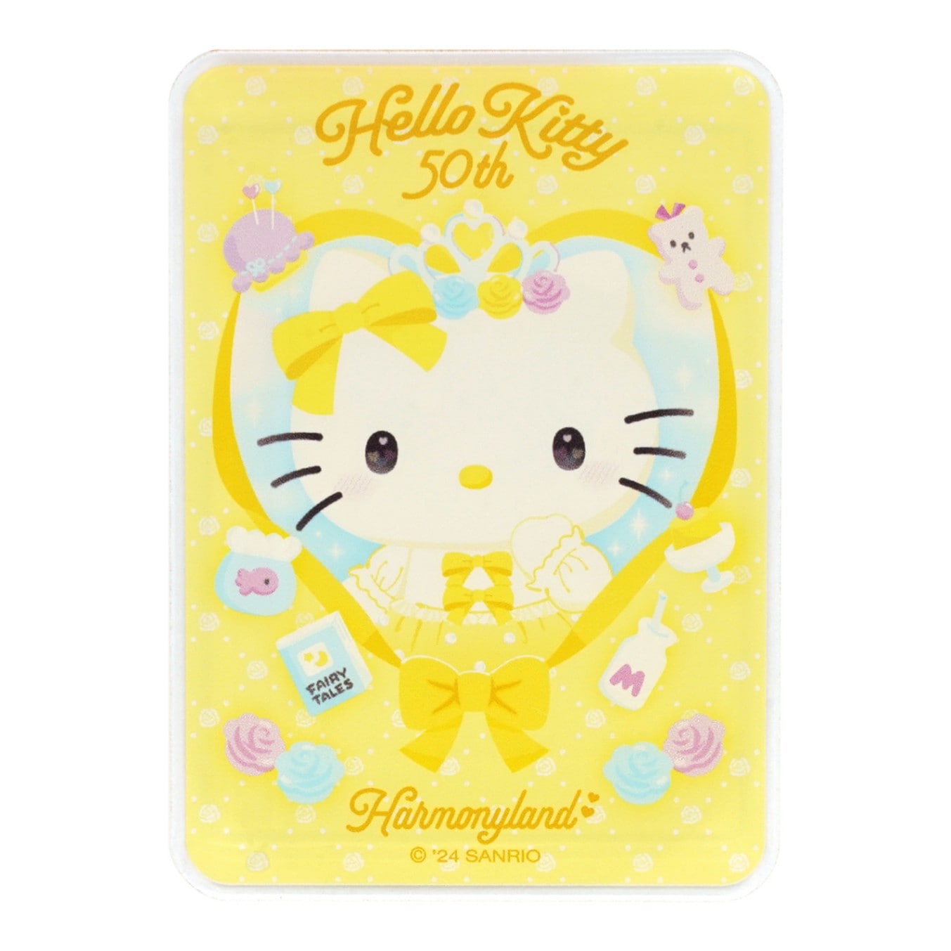 ハローキティ50周年 ハローミミィアクリルマグネット パレードパラレル