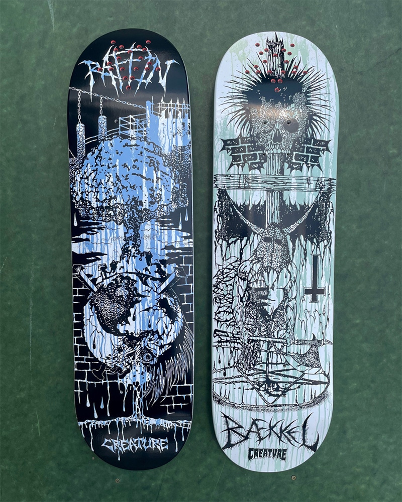 CREATURE skateboard クリーチャー　skate デッキ CREATURE クリーチャー スケートボード デッキ 8.0,8.25inch LOGO