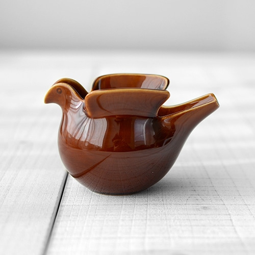 LisaLarson×波佐見焼 duvaドゥーバ ハトの形のポット 西山陶器（5