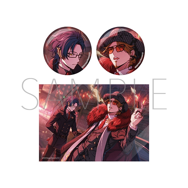 缶バッジ＆ブロマイドセット／Heroes with Dirty Faces | グッズ 通販