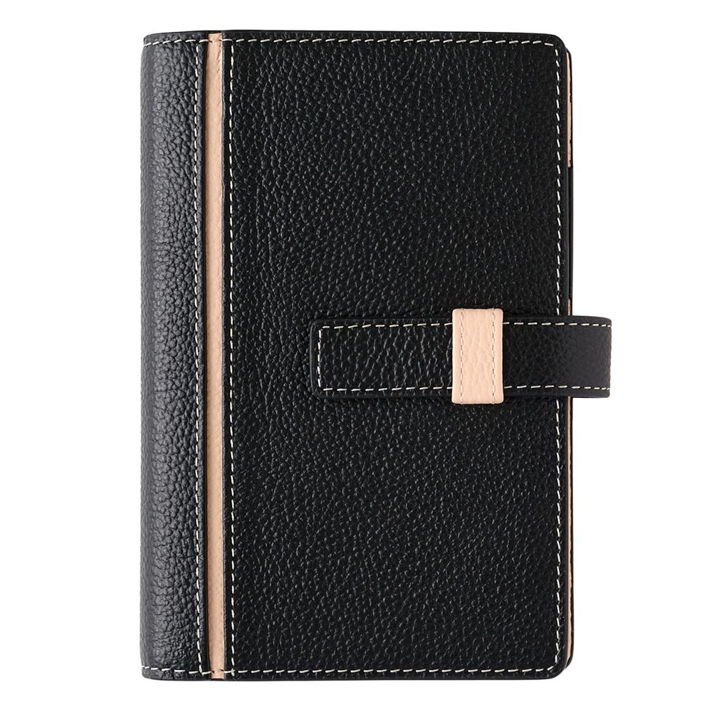 システム手帳 ミニ6サイズ ユニトP13（ブラック,ピンク,オレンジ