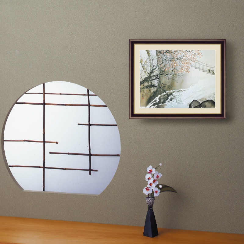 川合玉堂『彩雨』額【ポイント5％還元中】 : アートの友社 川合玉堂