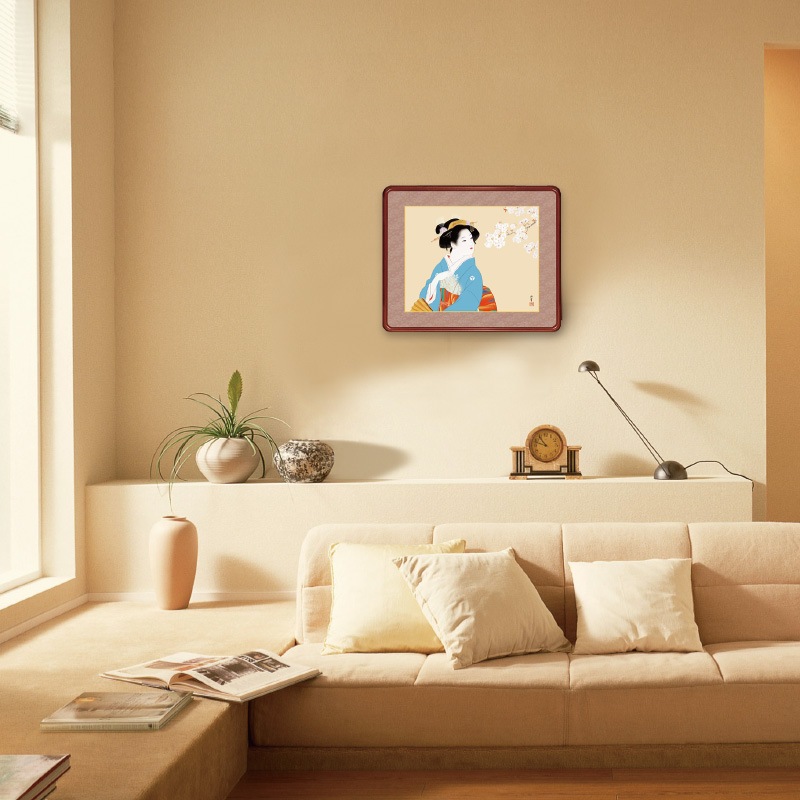 上村松園『新蛍』夏 額 : アートの友社 上村松園『新蛍』夏 額 112429