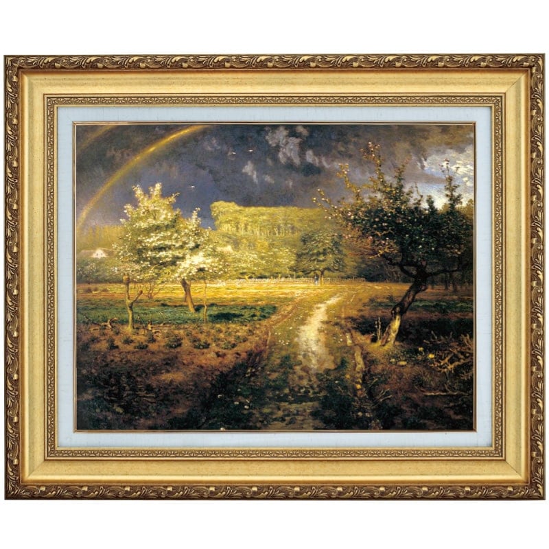 ミレー 『春』 6号 額装 立体複製名画 【ポイント5％還元中】 西洋