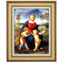 ラファエロ 「ヒワの聖母」 4号 立体複製名画 【5％ポイント還元中