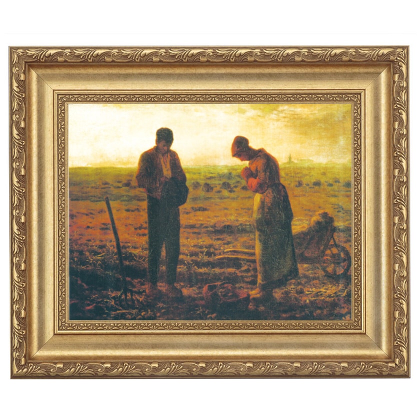 ミレー 「馬鈴薯植え」 10号 立体複製名画 【5％ポイント還元中