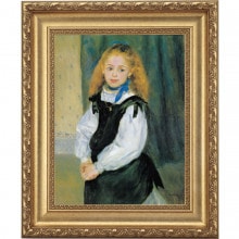 ルノワール 「読書する二人の少女」 4号 立体複製名画 【5％ポイント