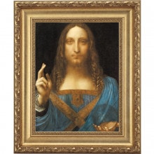 ダ・ヴィンチ 洗礼者ヨハネ 6号 立体複製名画 : アートの友社