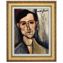 モディリアーニ「男」6号立体複製名画【ポイント5％還元中】アートの