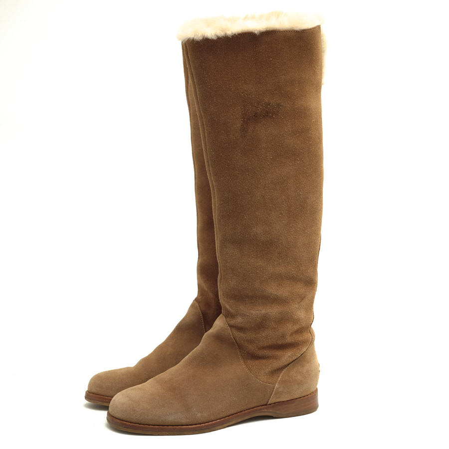 Jimmy Choo HARVEST / ジミーチュウ 羊革 シープスキン ラビットファー