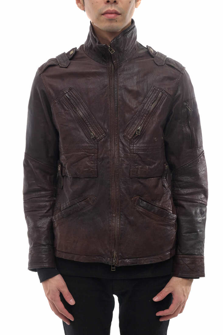 AVIREX 6121007 / アヴィレックス シープスキン 羊革 ヴィンテージ加工