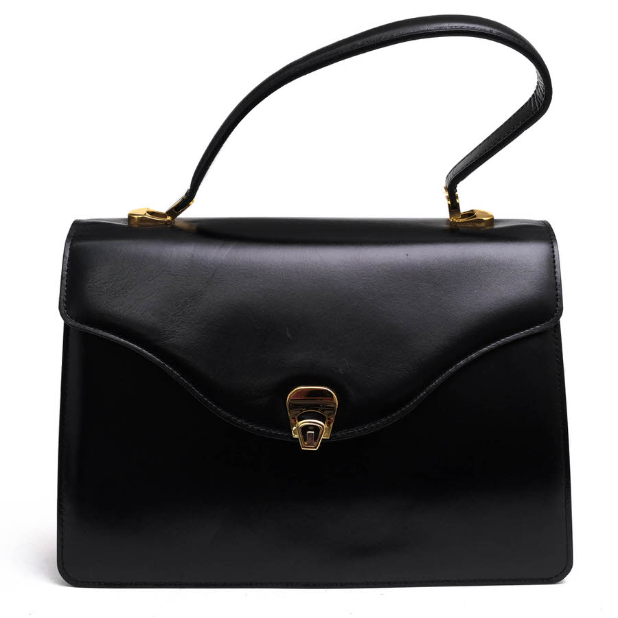 WAKO / 和光 飾り金具 牛革 カーフ フォーマルバッグ 冠婚葬祭