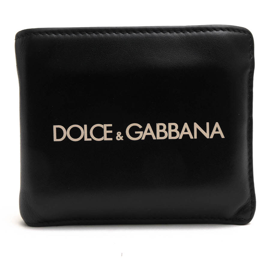 DOLCE＆GABBANA BP2463 AA062 P.FOGLIO BIFOLD Vit.Island Stampato