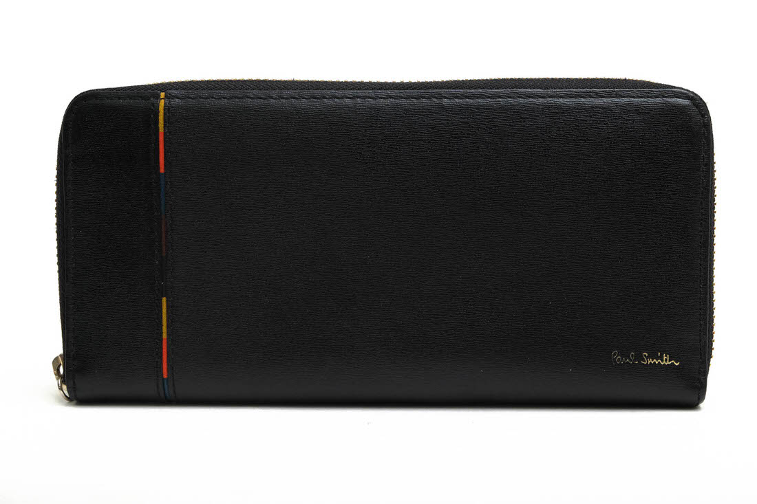 Paul Smith P156 インセットストライプ / ポールスミス 水シボ風型押し