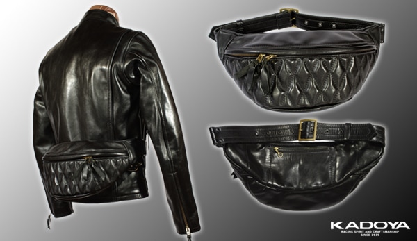 カドヤ(KADOYA) HFG/WAIST BAG-PTD ヘッドファクトリーウエストバッグ