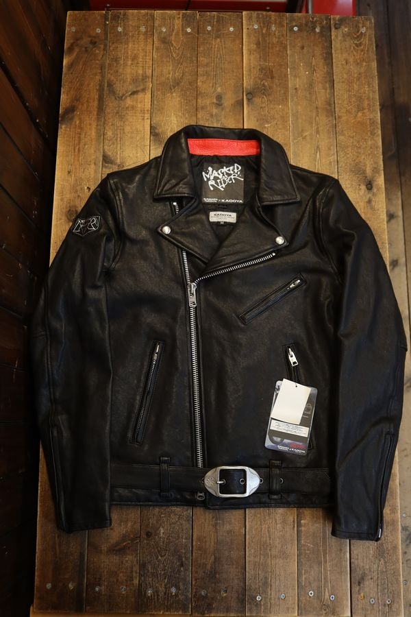 カドヤ(KADOYA) MASKED-R ONE JKT 仮面ライダー1号 レザージャケット