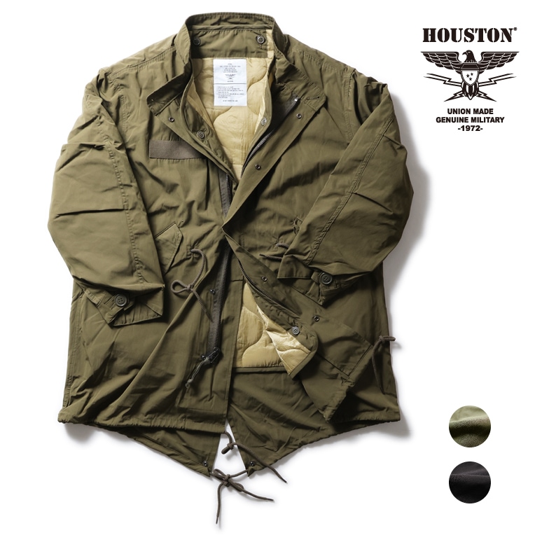 HOUSTON / ヒューストン 51127 3WAY M-65 PARKA / 3WAY M-65 パーカー