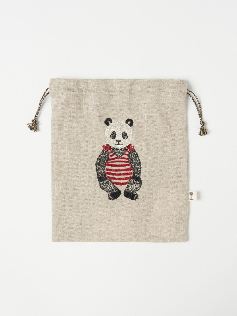 限定商品】巾着S Drawstring bag small Panda（ポーチ）｜H.P.FRANCE