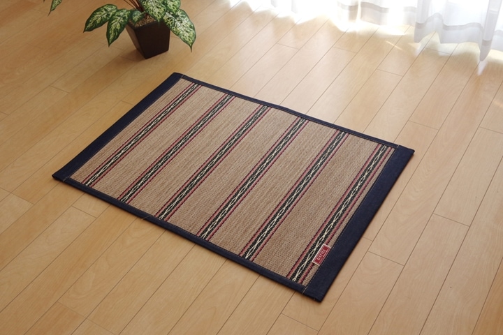 竹 ラグ カーペット DXヴィンテージ 3サイズ 夏用 冷感 ひんやり 天然