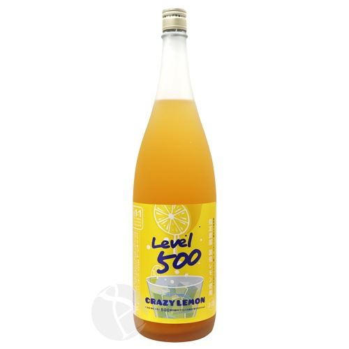 リキュール｜ クレイジーレモン Level500 1800ml CRAZY LEMON 山の壽