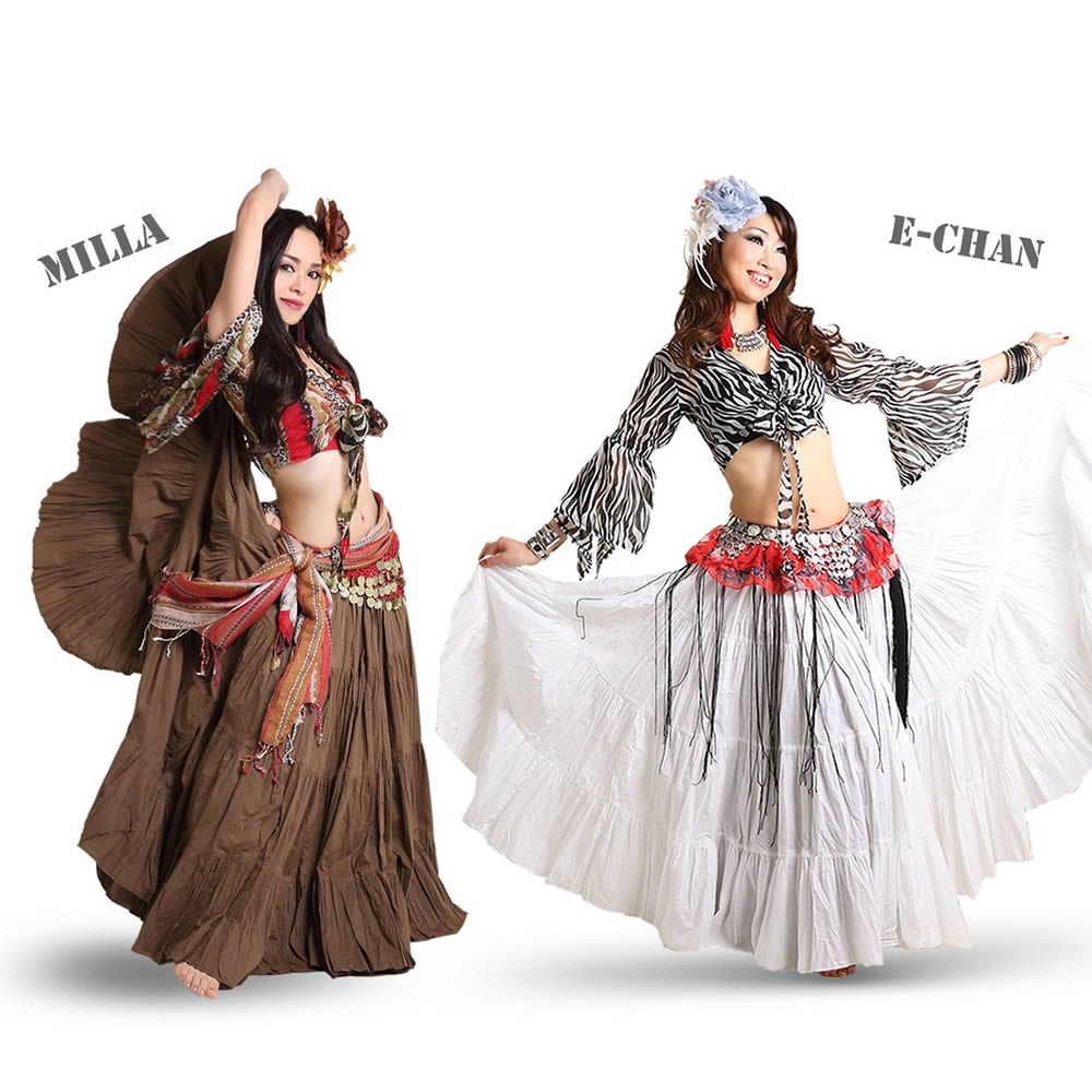 2025ランキング2位】【90cm】25ヤードスカート ジプシースカート