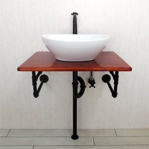 SMP-11】スチームパンク 天板の色が選べる洗面化粧台セット | 洗面化粧