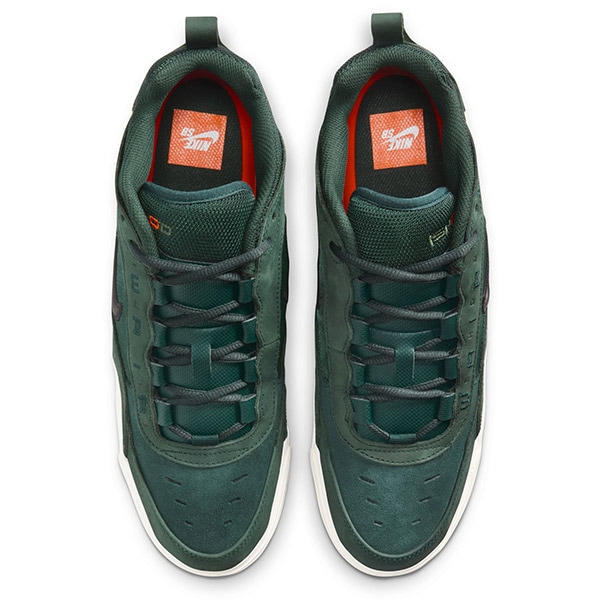 NIKE SB】AIR MAX ISHOD ISO “Orange Label” カラー：deep fir/black