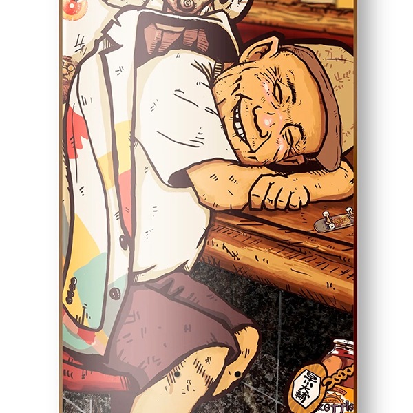 HIBRID】Daisuke Hayakawa SKATE BAR 8.0インチ ハイブリッド スケート