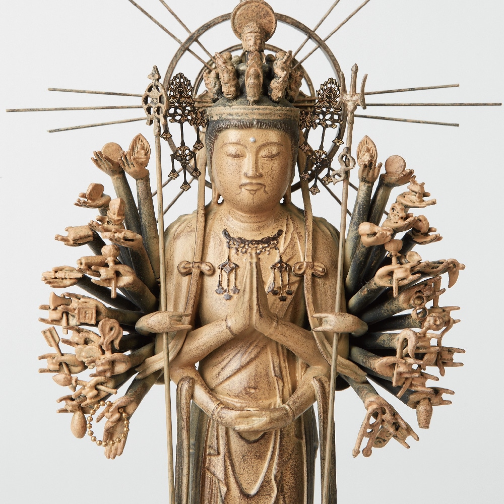 TanaCOCORO[掌] 千手観音～慶派～ | 仏像フィギュアのイスムウェブショップ