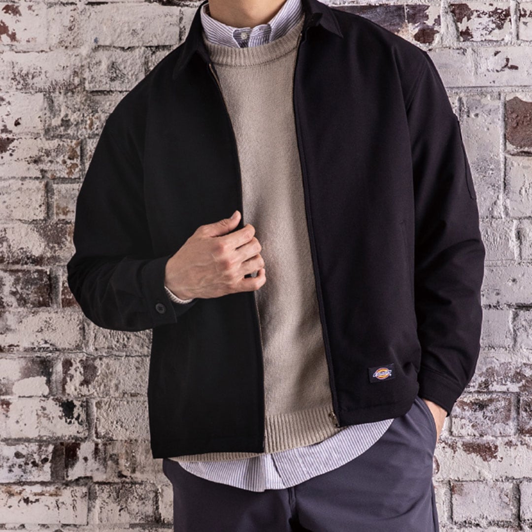 D7570 ストレッチ ジャケット Dickies クラシック 軽量 メンズ