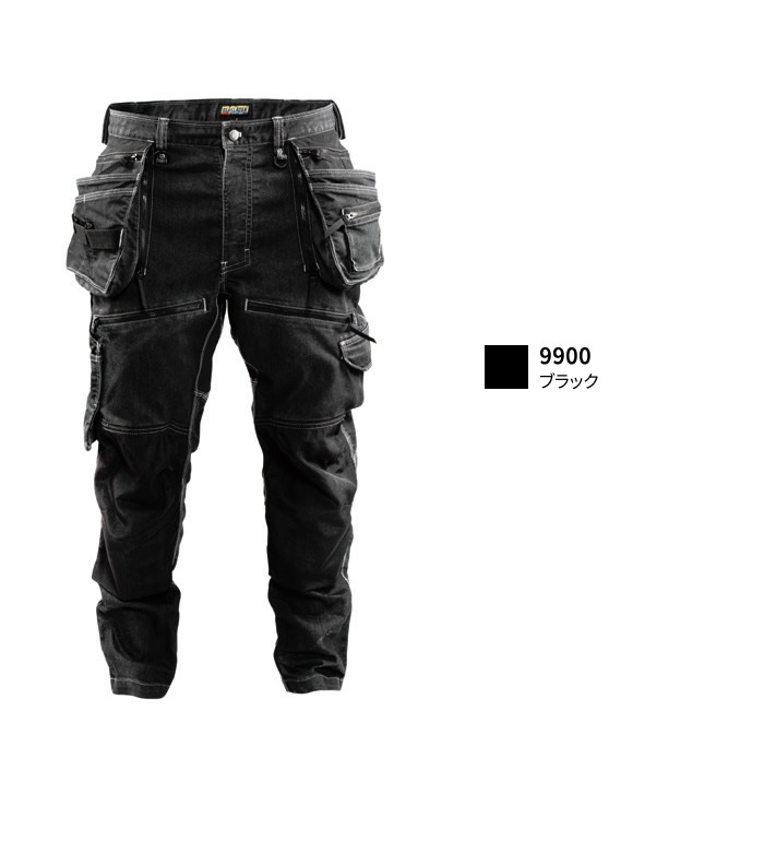 BLAKLADER ブラックラダー 8213-1141 デニムカーゴパンツメンズ