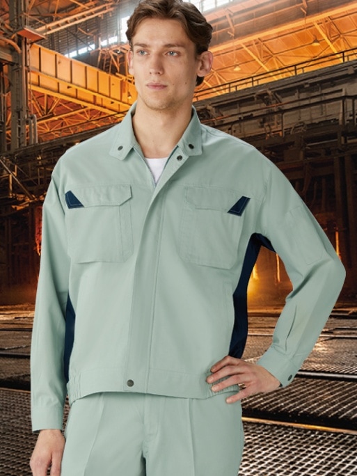 JICHODO】 86400 難燃長袖ブルゾン[春夏]通販ページ│自重堂＜公式