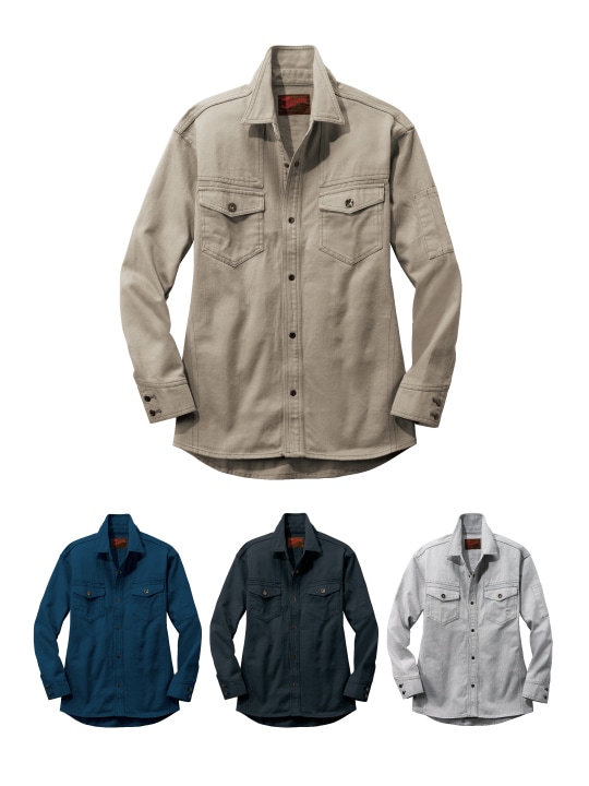 Jawin】 51004 長袖シャツ [秋冬]通販ページ│自重堂＜公式