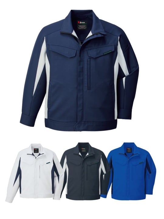 JICHODO】11000 エコ製品制電ストレッチ長袖ジャンパー [2024年秋冬