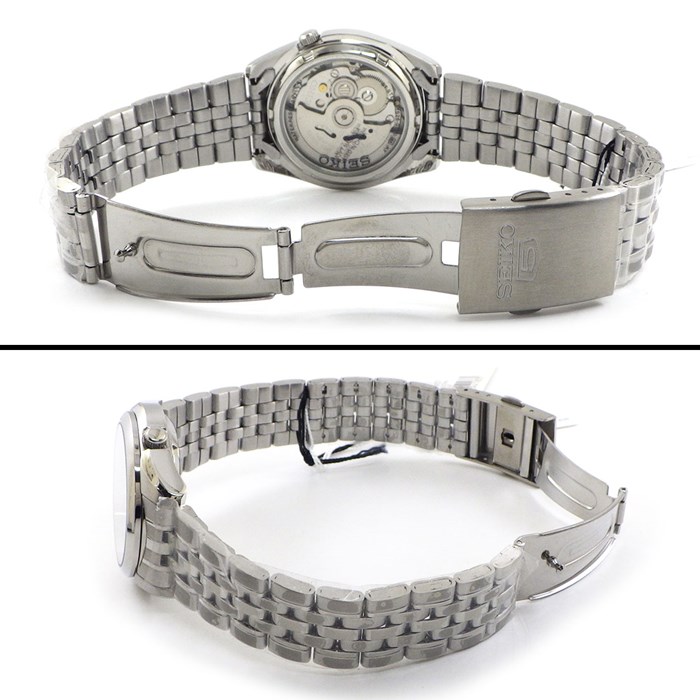 セイコー SEIKO 腕時計 セイコー5 7S26-01V0 ブラック文字盤 黒 夜光