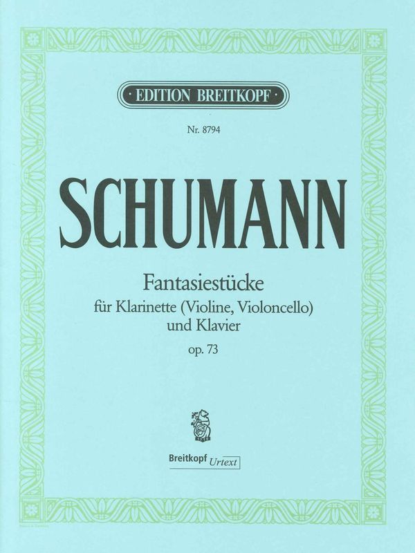 シューマン：幻想小曲集作品73 | 楽譜 / 教則本,教則本,オーボエ | JDR