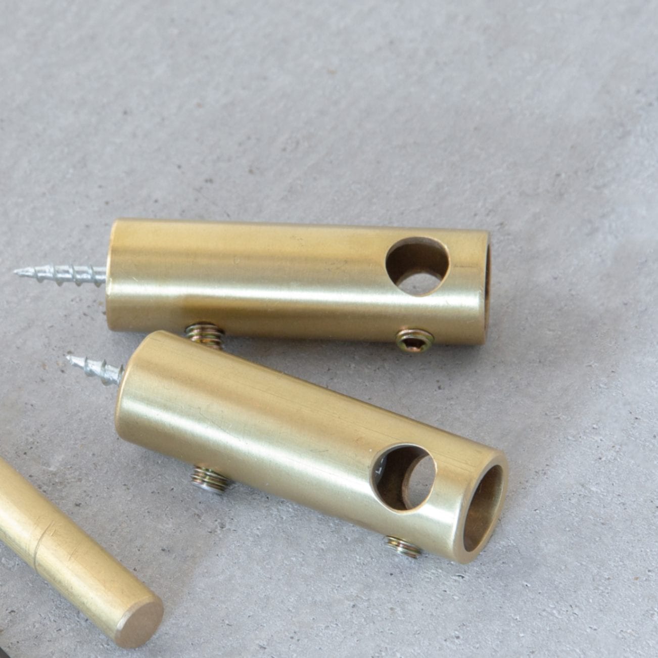 zanai】真鍮 スライドバー用ブラケット | オプション品一覧,金物パーツ