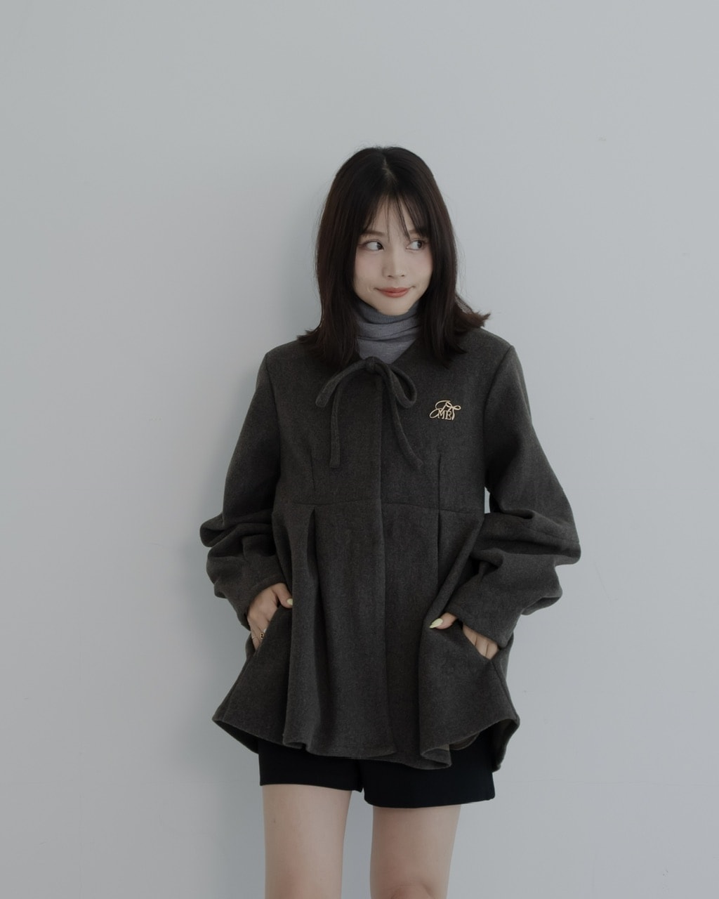 メルトンペプラムトップ | トップス | JUMELLE