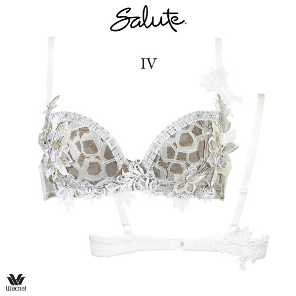 ワコール サルート 44G ブラジャー BTJ444 3/4カップワイヤー P-up