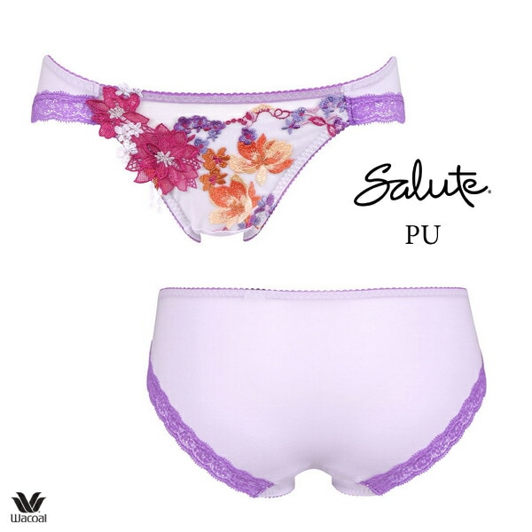 ワコール サルート 81G ショーツ PTJ781ML ハイレッグ ノーマルタイプ