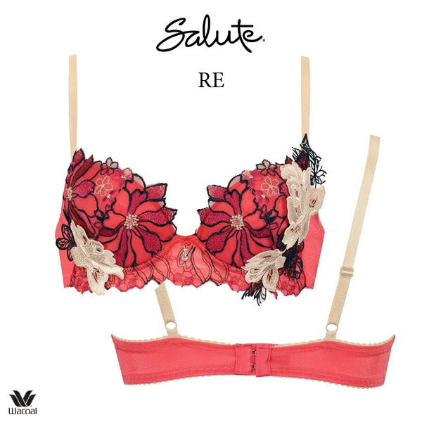 ワコール サルート 96G ブラジャー BTJ496 3/4カップワイヤー P-up