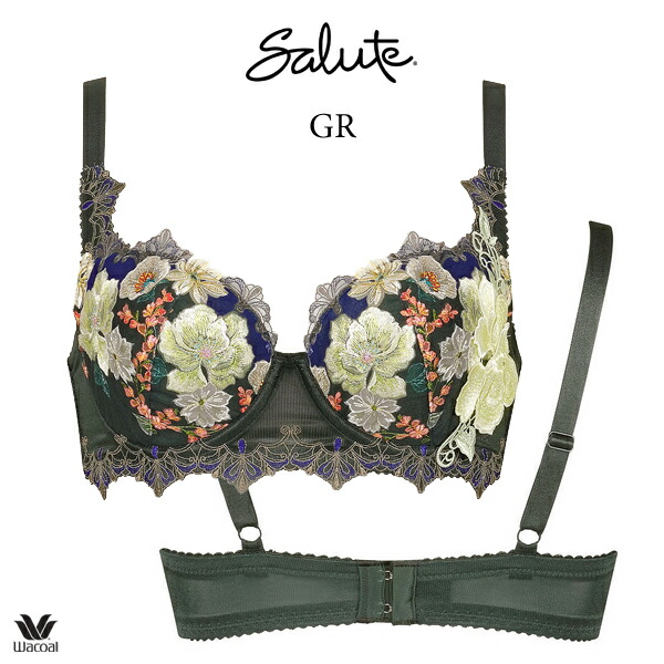 ワコール サルート 93G ブラジャー BTJ293 3/4カップワイヤー L-UP