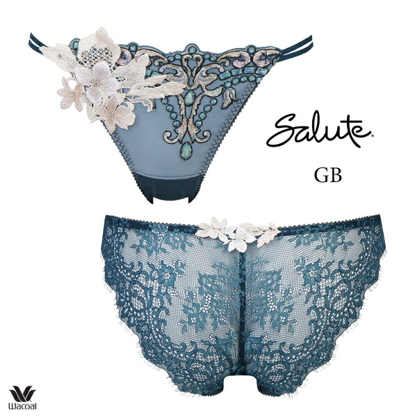 ワコール サルート 02G ショーツ PTJ702 M・L ハイレッグ ノーマル