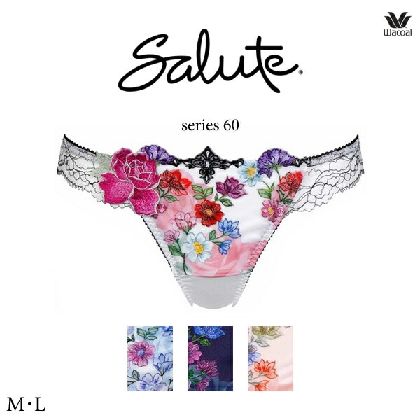ワコール サルート 60G ショーツ PTJ760 M・L ハイレッグ ノーマル
