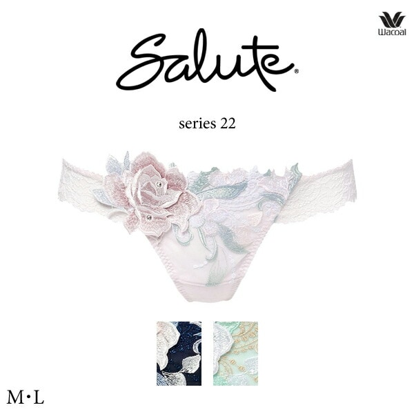 ワコール サルート 22G ショーツ PTJ722 LL ハイレッグ ノーマルタイプ